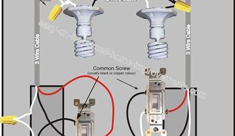 3-way light switch wiring diagram