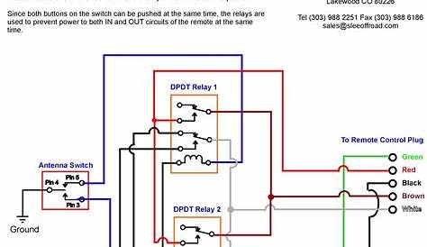 wireless atv winch wiring diagram