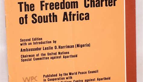 The Freedom Charter of South Africa; second edition with an