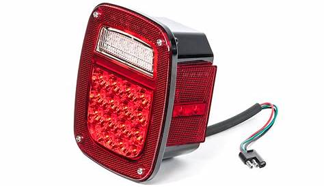 Quadratec LED Tail Light Kit for 81-86 Jeep CJ-5, CJ-7 & CJ-8 Scrambler