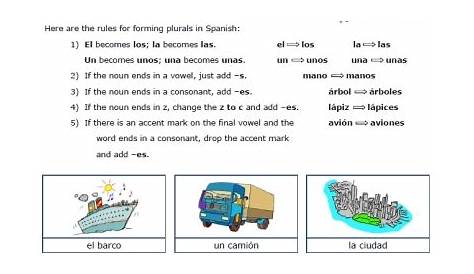 learning english from spanish worksheets