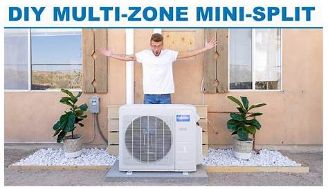 DIY Multi-Zone Ductless Mini Split AC & Heating System | MR Cool
