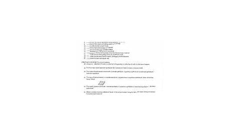 Tissue Worksheet 2012 - Tissue Worksheet Matching: 1. 2. 3. 4. 5. 6. 7