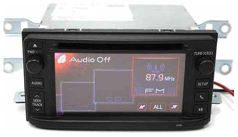 2013-2014 Toyota Corolla 57056 Radio Touch Screen Display Screen 86140