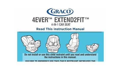 graco convertible car seat manual