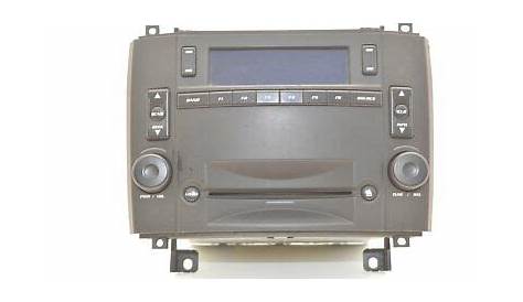 CADILLAC CTS 2005 RADIO WITH CD PLAYER EUROPE MHZ 812546281 | eBay