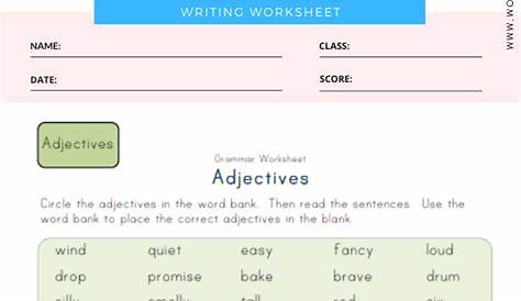 grade 1 start the sentence worksheet