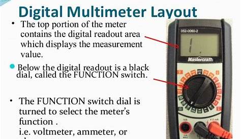Digital multimeter
