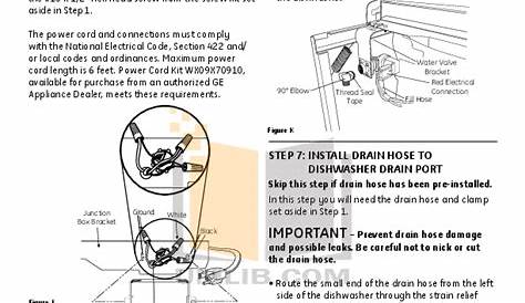 general electric dishwasher manual