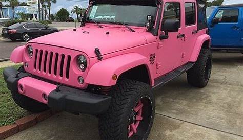Jeep Life on Twitter: "Matte Pink Jeep. 😍🙋🏼…