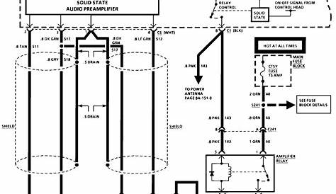 93 corvette bose radio wiring diagram