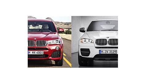 compare bmw x4 and x6