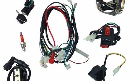 Wiring Harness Complete Kit 50cc -110cc ATV - Version 52FM A