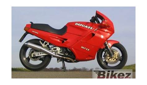 1991 Ducati 907 i.e. specifications and pictures