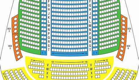 fox theatre spokane seating chart