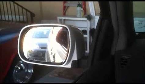 2011 toyota sienna driver side mirror