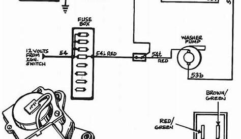 front wiper motor wiring diagram dodge