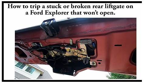 2015 ford edge rear hatch latch replacement