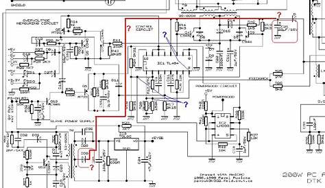 atx power supply schematic