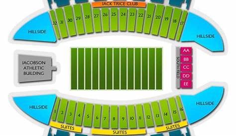 jack trice seating chart