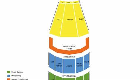 warner theater washington dc seating chart
