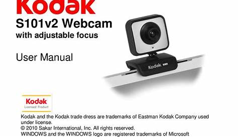 KODAK S101V2 USER MANUAL Pdf Download | ManualsLib