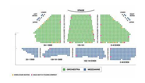 Winter Garden Theatre Broadway Seating Charts