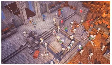 Action adventure Minecraft Dungeons launching in April 2020
