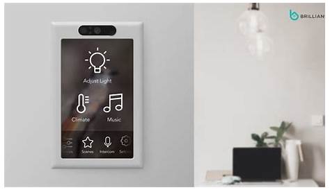 Brilliant Control is a Touch-screen Light Switch for Smart Homes - Padtronics