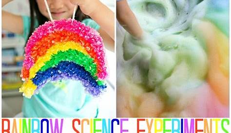 20+ Rainbow Science Experiments Your Kids Will Go Crazy Over!