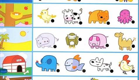animal pattern worksheet for kindergarten