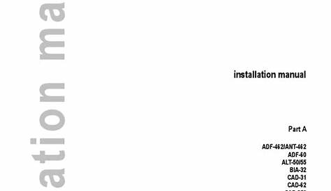 Rockwell Collins Pro Line II Installation Manual | Transponder