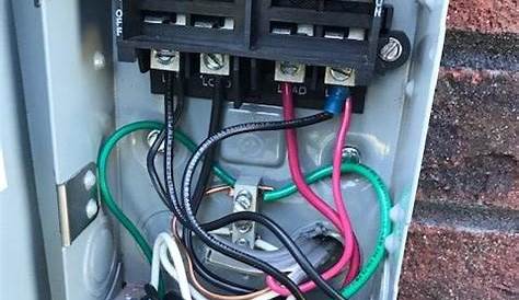 220v mini split wiring