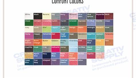 291 Comfort Colors Mockup Designs & Graphics