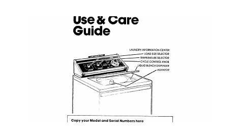 Whirlpool Washing Machine Repair Manual | Manualzz