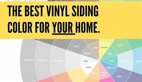 vinyl siding color charts
