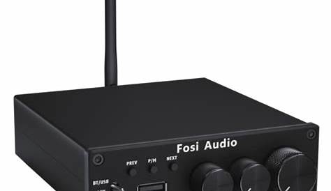 Fosi Audio BL20C Bluetooth Stereo Audio Receiver Amplifier User Manual