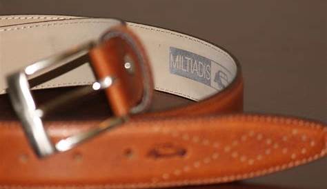 Leather Italian Belt | Brown | Miltiadis