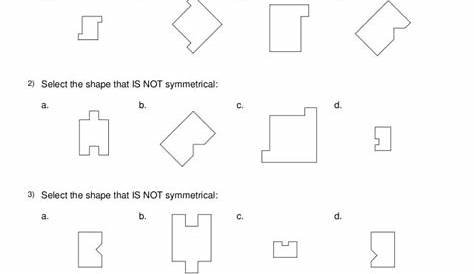 geometry symmetry worksheet