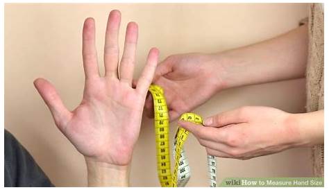 hand size to height chart
