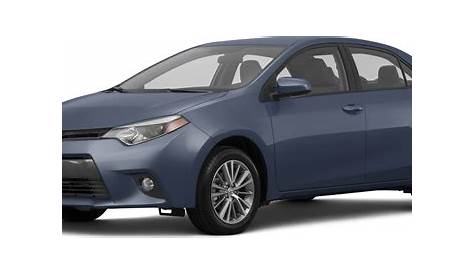 2015 Toyota Corolla Price, Value, Ratings & Reviews | Kelley Blue Book