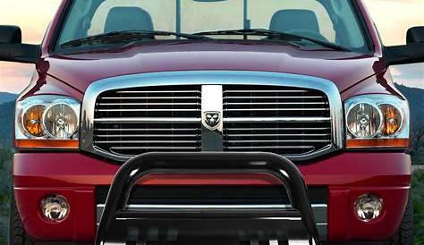 97-04 Dodge Dakota Durango Bull Bar w/Skid Plate - Stainless Steel - B