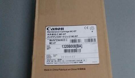 Canon Maintenance Cartridge Mc-07 for imagePROGRAF Ipf700 Ipf710 for