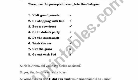 English worksheets: did didn´t