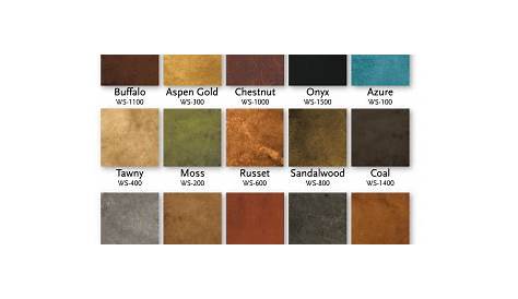 Behr Concrete Dye Color Chart | Home Decor Ideas