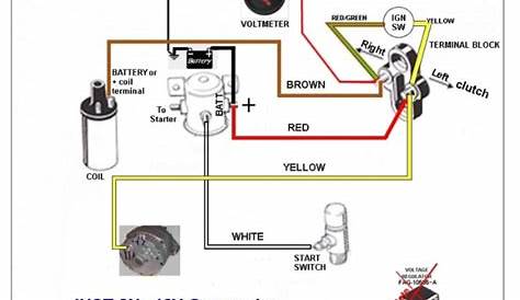 ford tractor starter wiring
