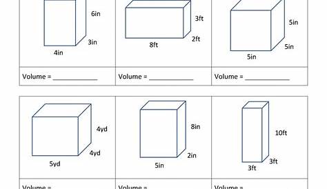 5th grade volume worksheets - volume mixed shapes worksheet with