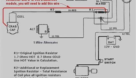 how to wire alternator ford