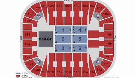 EagleBank Arena - Fairfax | Tickets, Schedule, Seating Chart, Directions