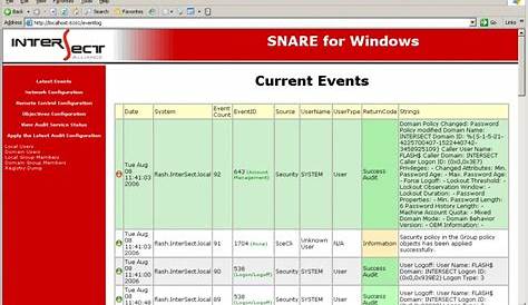 Snare Agent for Windows 4.0.1.2 review and download